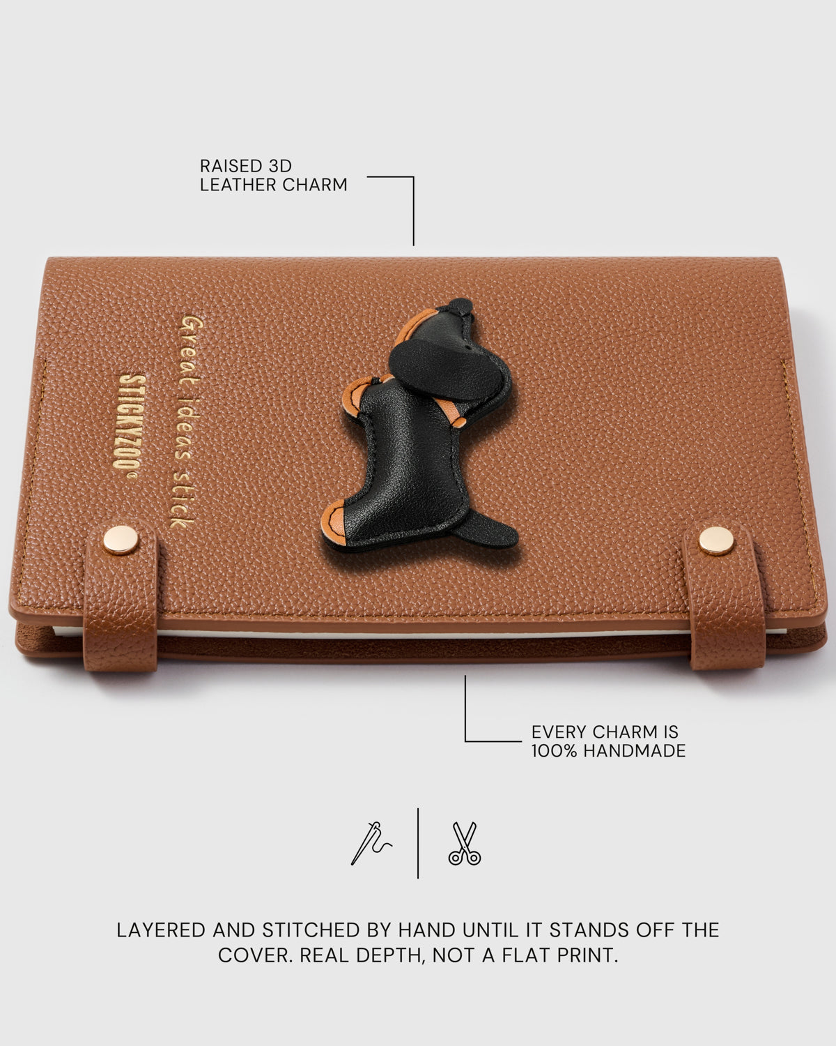 BLACK & TAN DACHSHUND NOTEBOOK