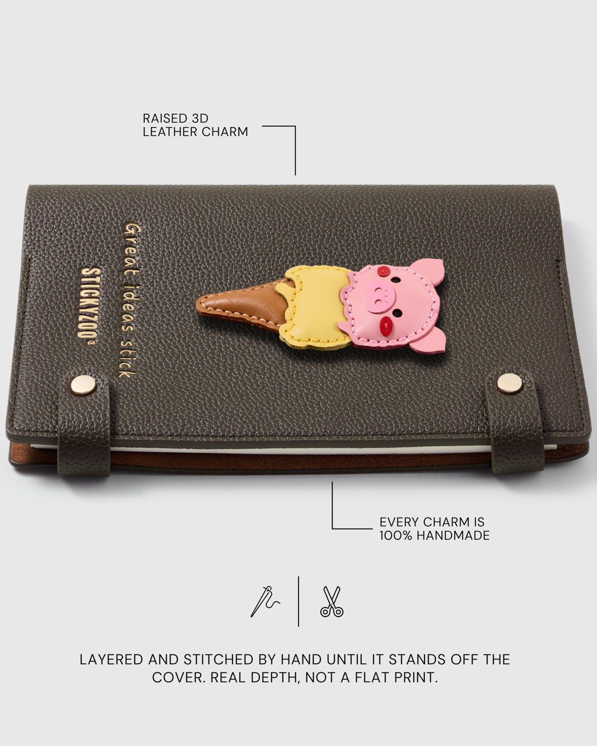 ICE CREAM PIG NOTEBOOK