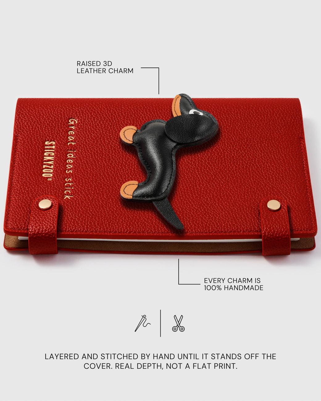 BLACK & TAN DACHSHUND NOTEBOOK