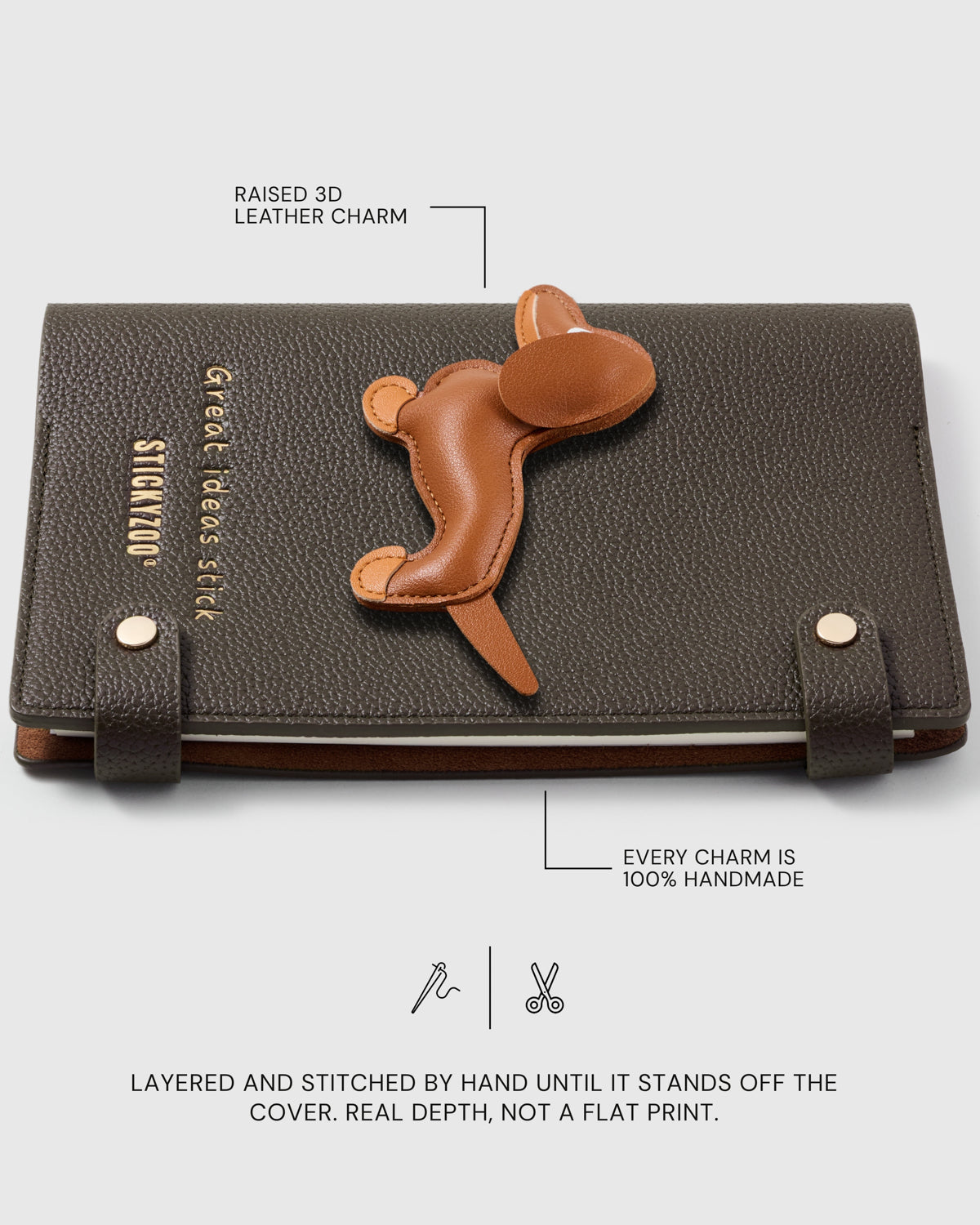 TAN DACHSHUND NOTEBOOK
