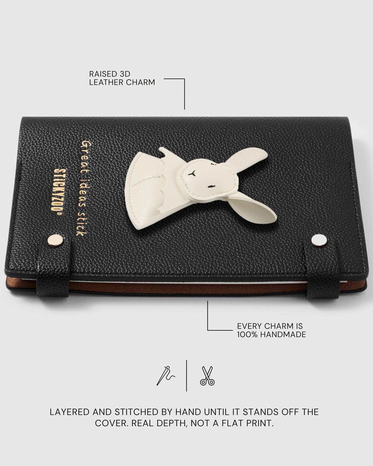 WHITE BUNNY NOTEBOOK