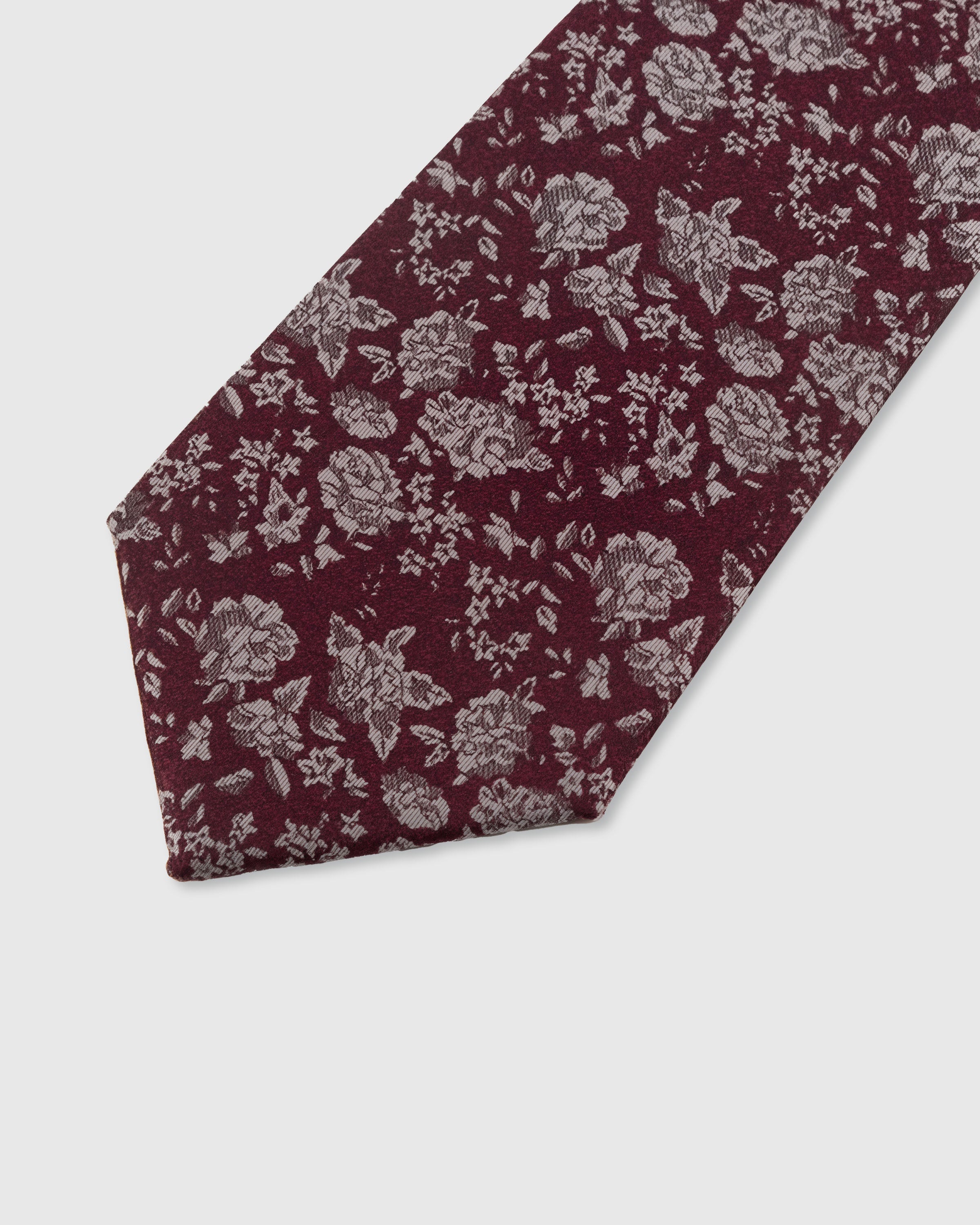 WINE DITSY TIE