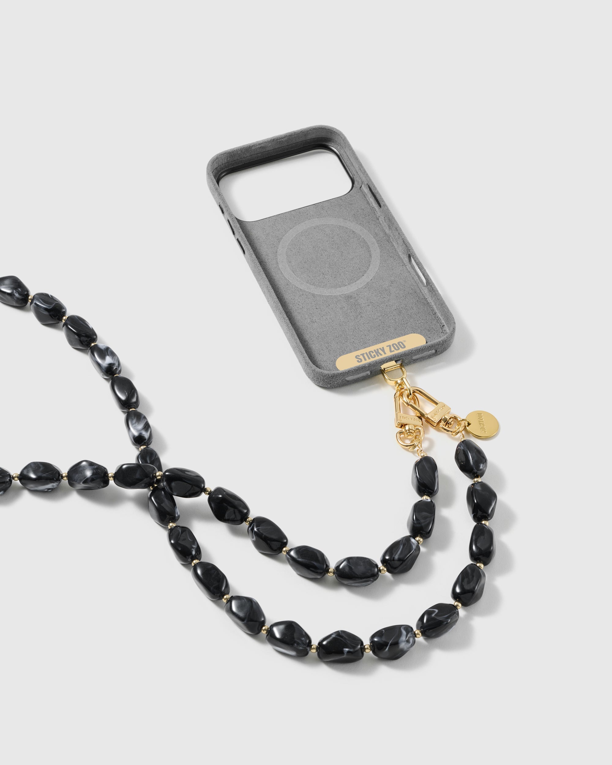 NOIR ORBIT CROSS-BODY NA STRAP NG TELEPONO