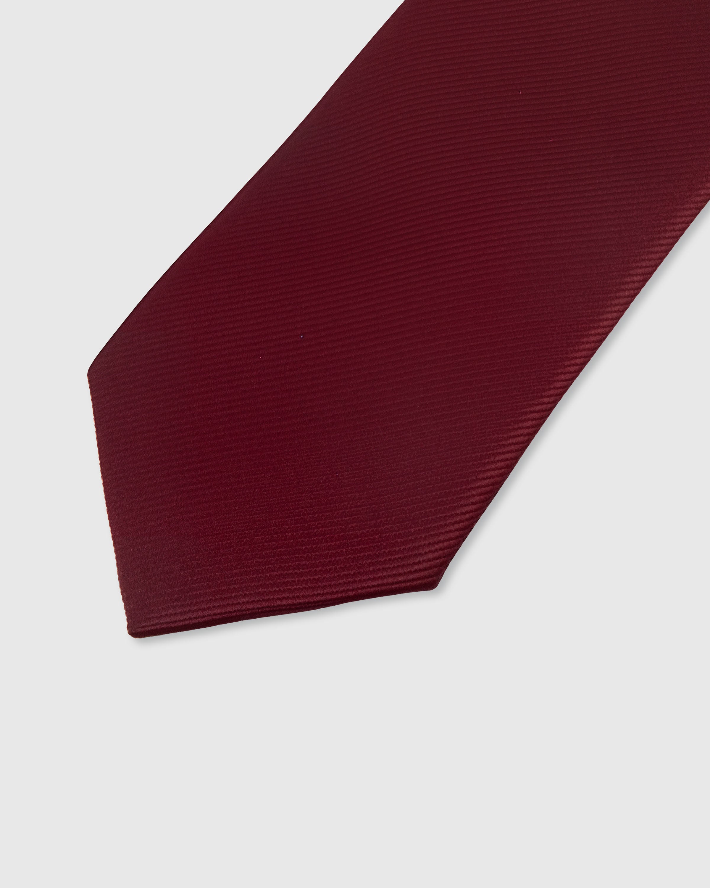 CLARET TWILL TIE