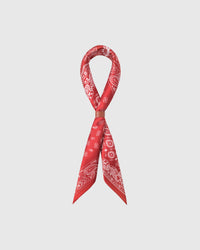 ROUGE BANDANA SILK SCARF