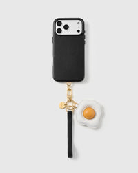 SUNNY EGG LEATHER PHONE STRAP