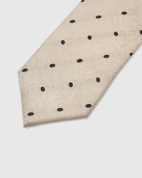CHAMPAGNE POLKA TIE