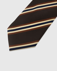 MIDNIGHT FOULARD TIE