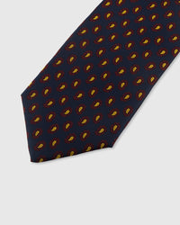 MIDNIGHT PAISLEY DROP TIE
