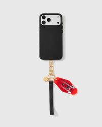 RUBY RACER LEATHER PHONE STRAP