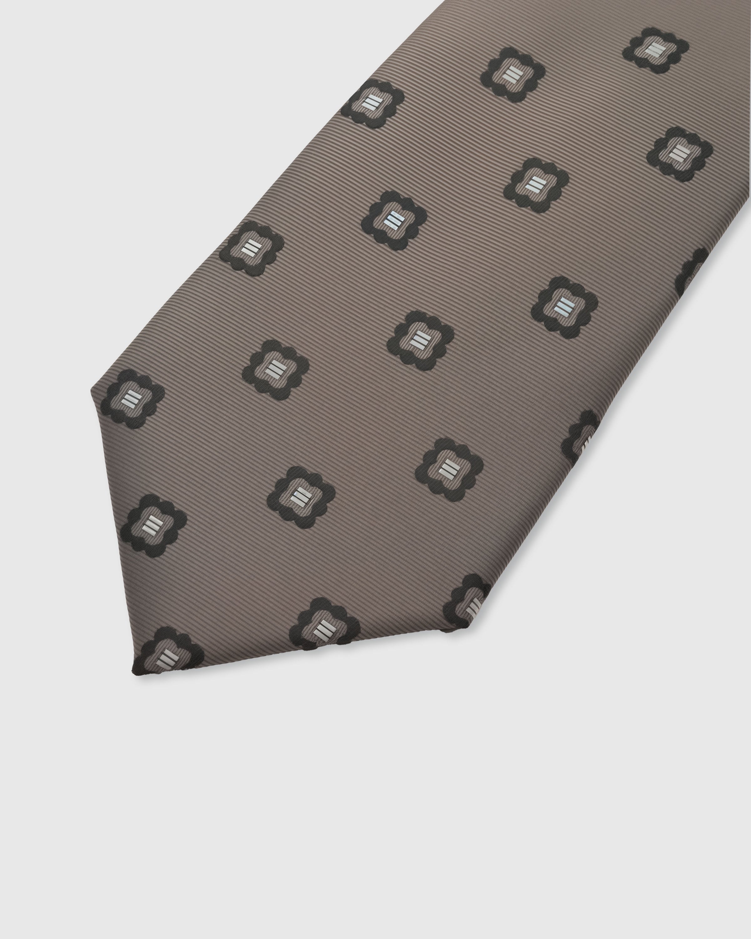 TAUPE CREST TIE
