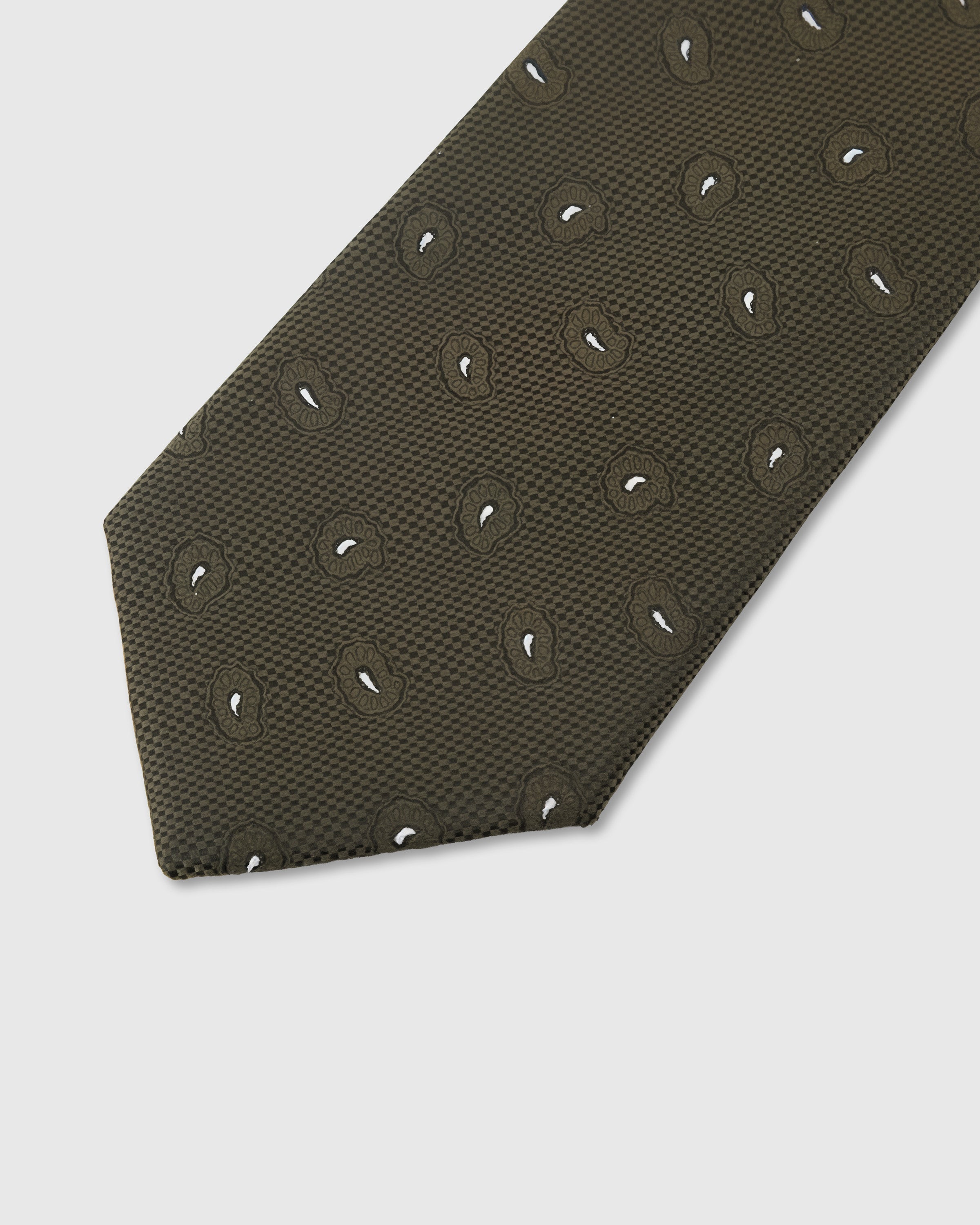 MOSS PAISLEY TIE