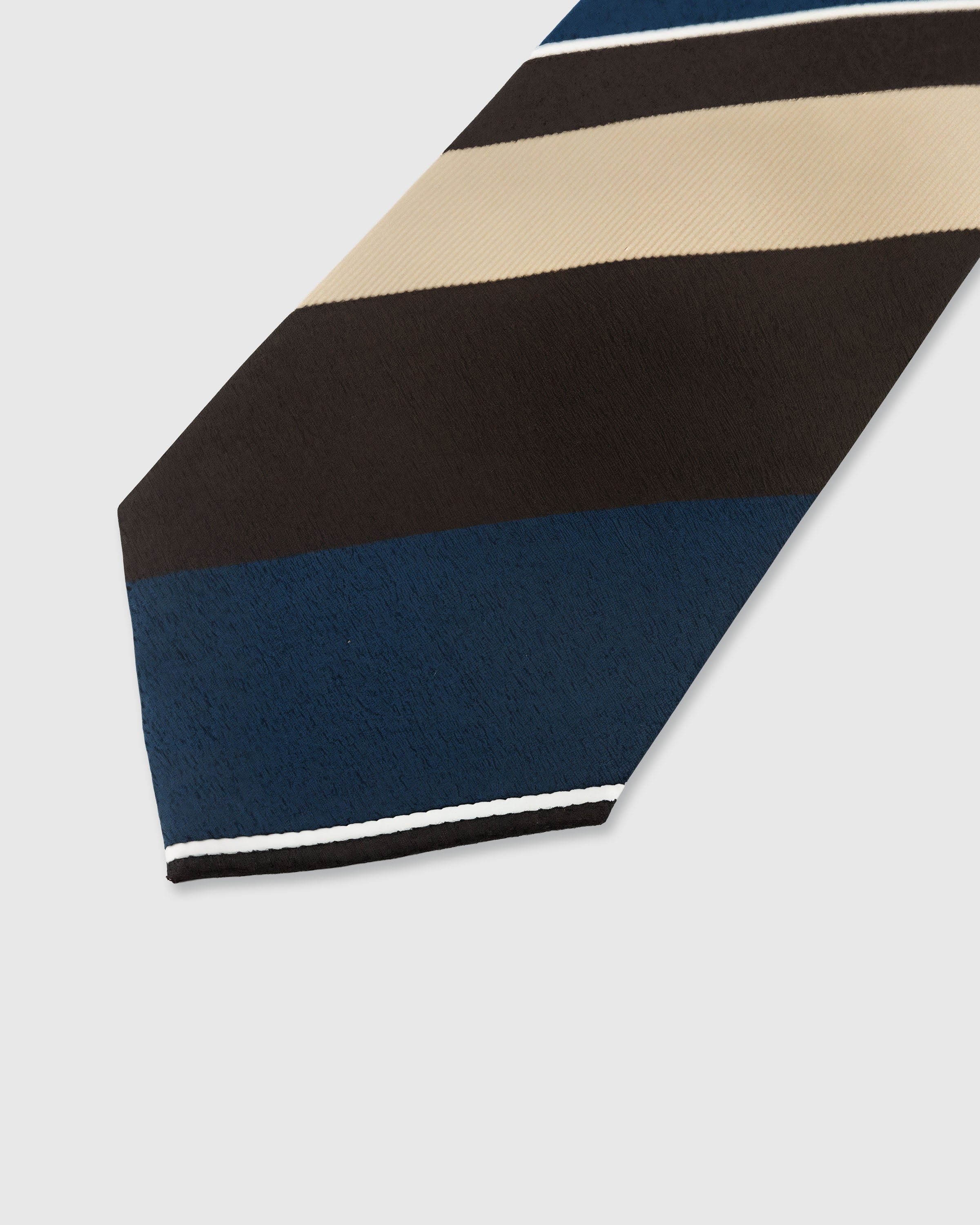 ESPRESSO STRIPE TIE