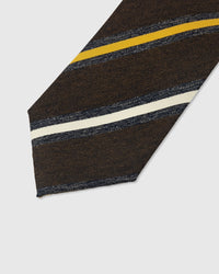 ESPRESSO VARSITY TIE