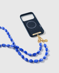 COBALT ORBIT CROSS-BODY PHONE STRAP