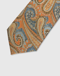 COPPER PAISLEY TIE