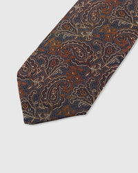 MIDNIGHT PAISLEY TAPESTRY TIE