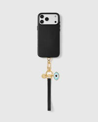 NIGHT GUARDIAN LEATHER PHONE STRAP