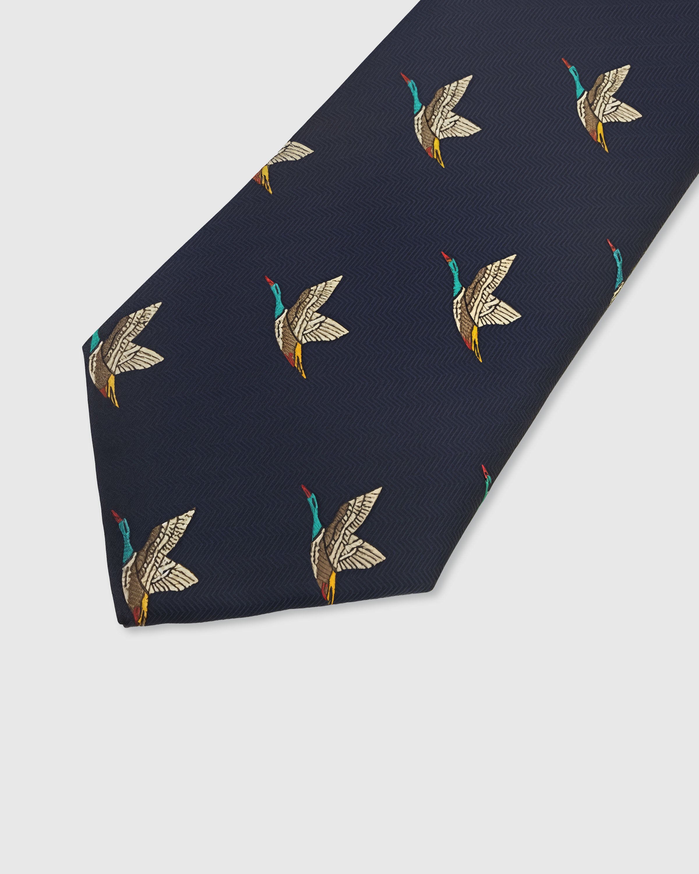MIDNIGHT MALLARD TIE