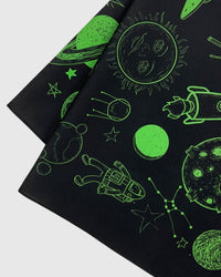 COSMIC ATLAS SILK SCARF