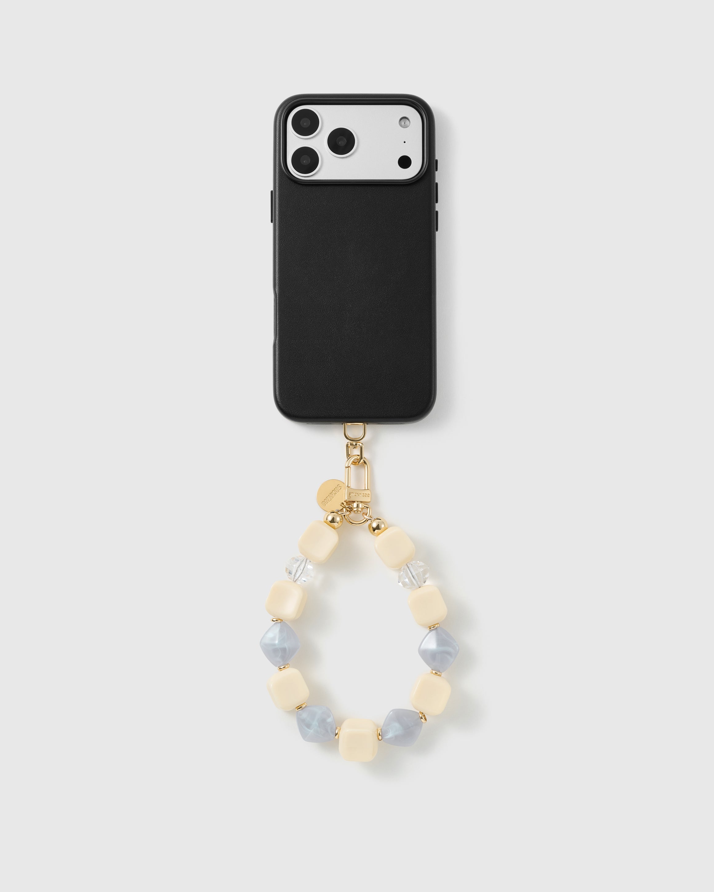 FROST MARBLE MIX PHONE STRAP