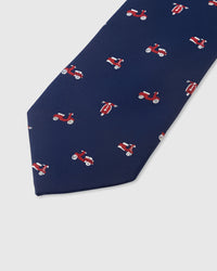 NAVY VESPA TIE