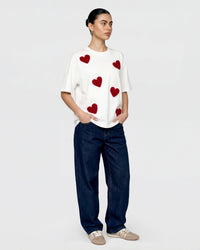SCATTERED HEART T-SHIRT