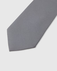 PEWTER SILK TIE