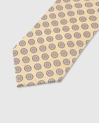 CHAMPAGNE MEDALLION TIE