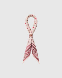 ROSEWATER TILE SILK SCARF