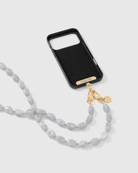 CLOUD MARBLE CROSS-BODY PHONE STRAP