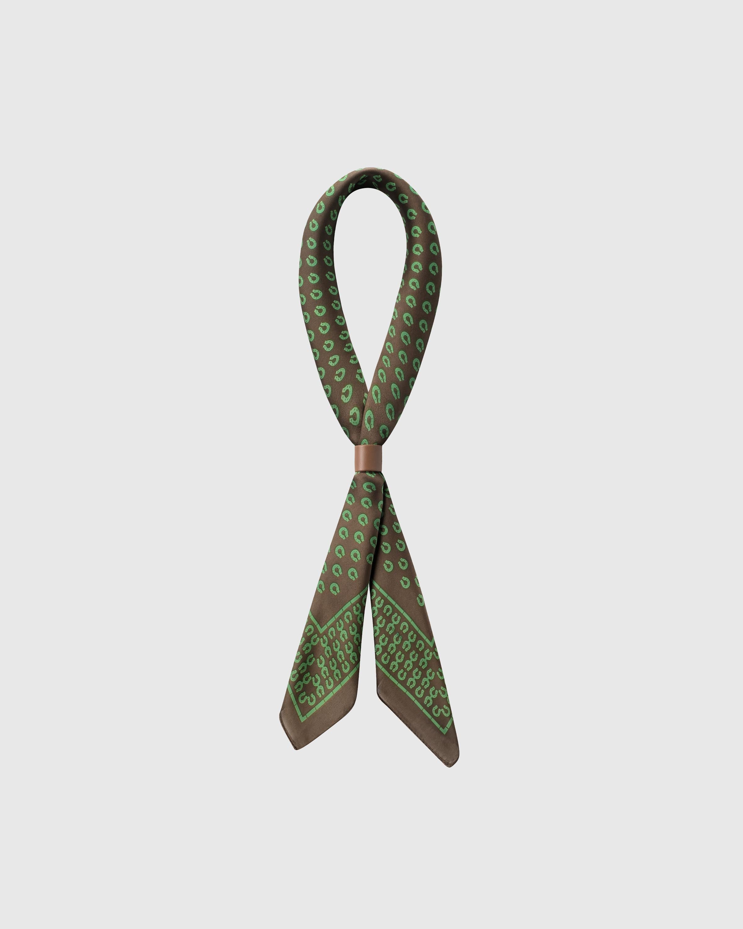 CLOVER STIRRUP SILK SCARF