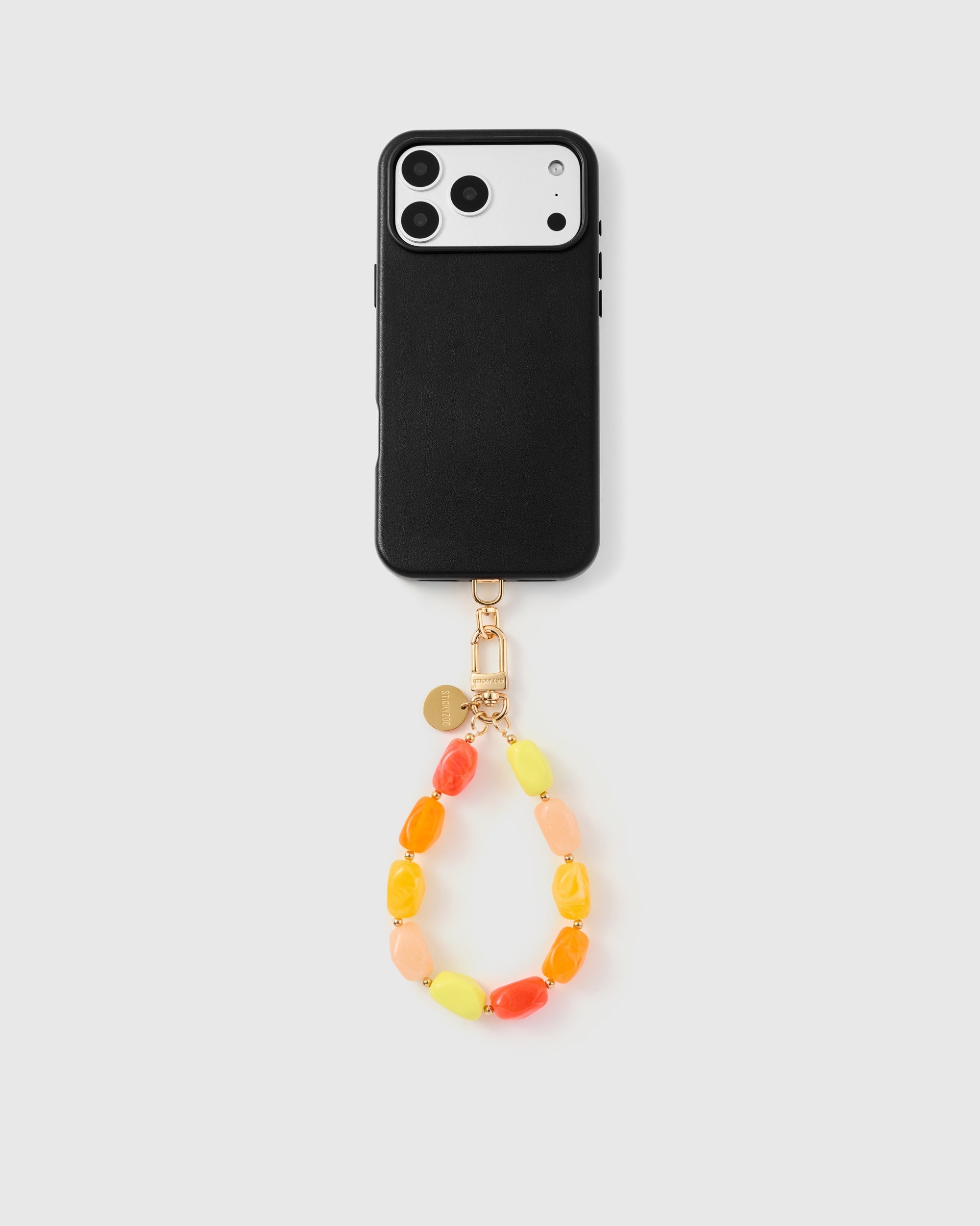 CITRUS MIX AGATE PHONE STRAP