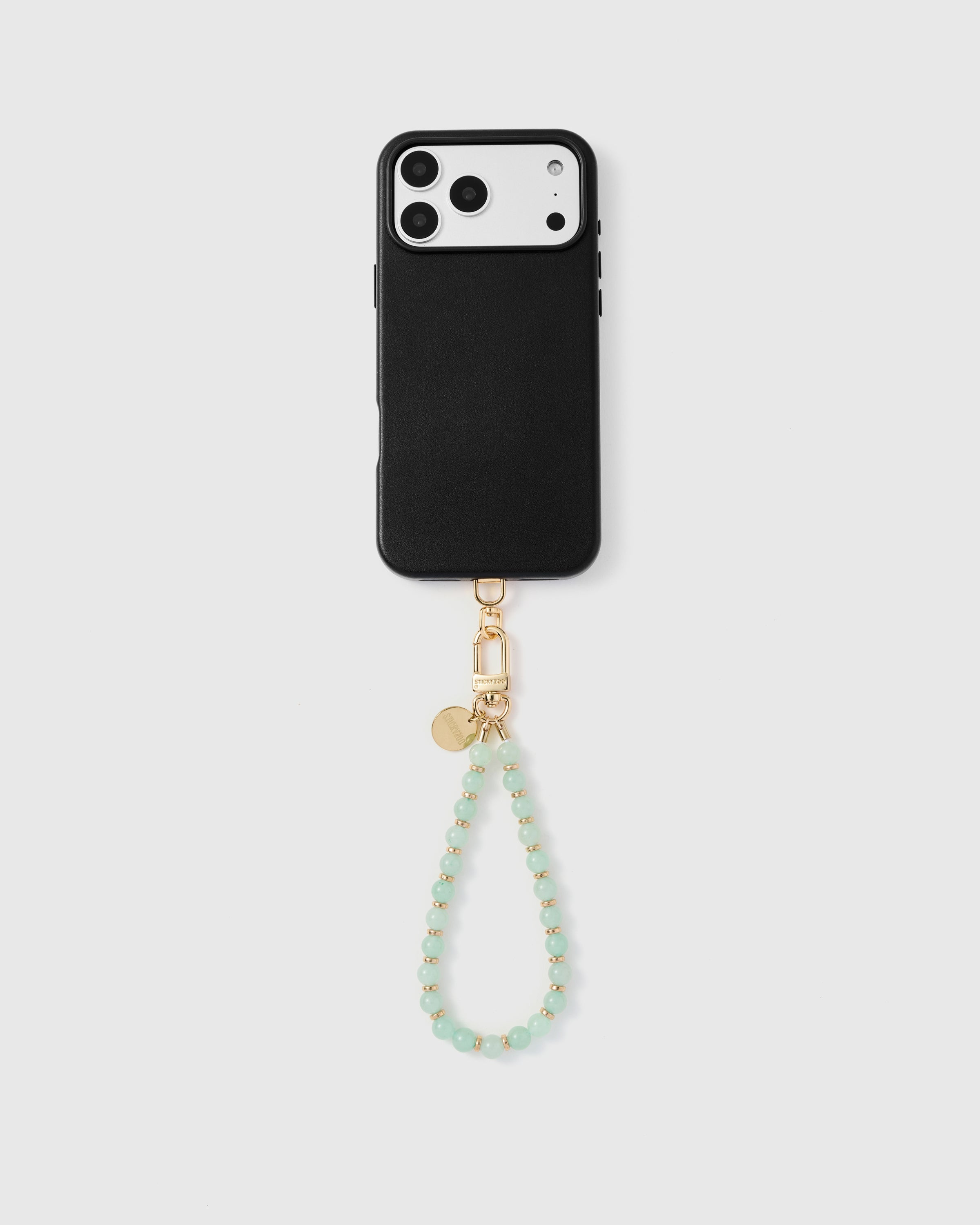 MINT BEAD PHONE STRAP