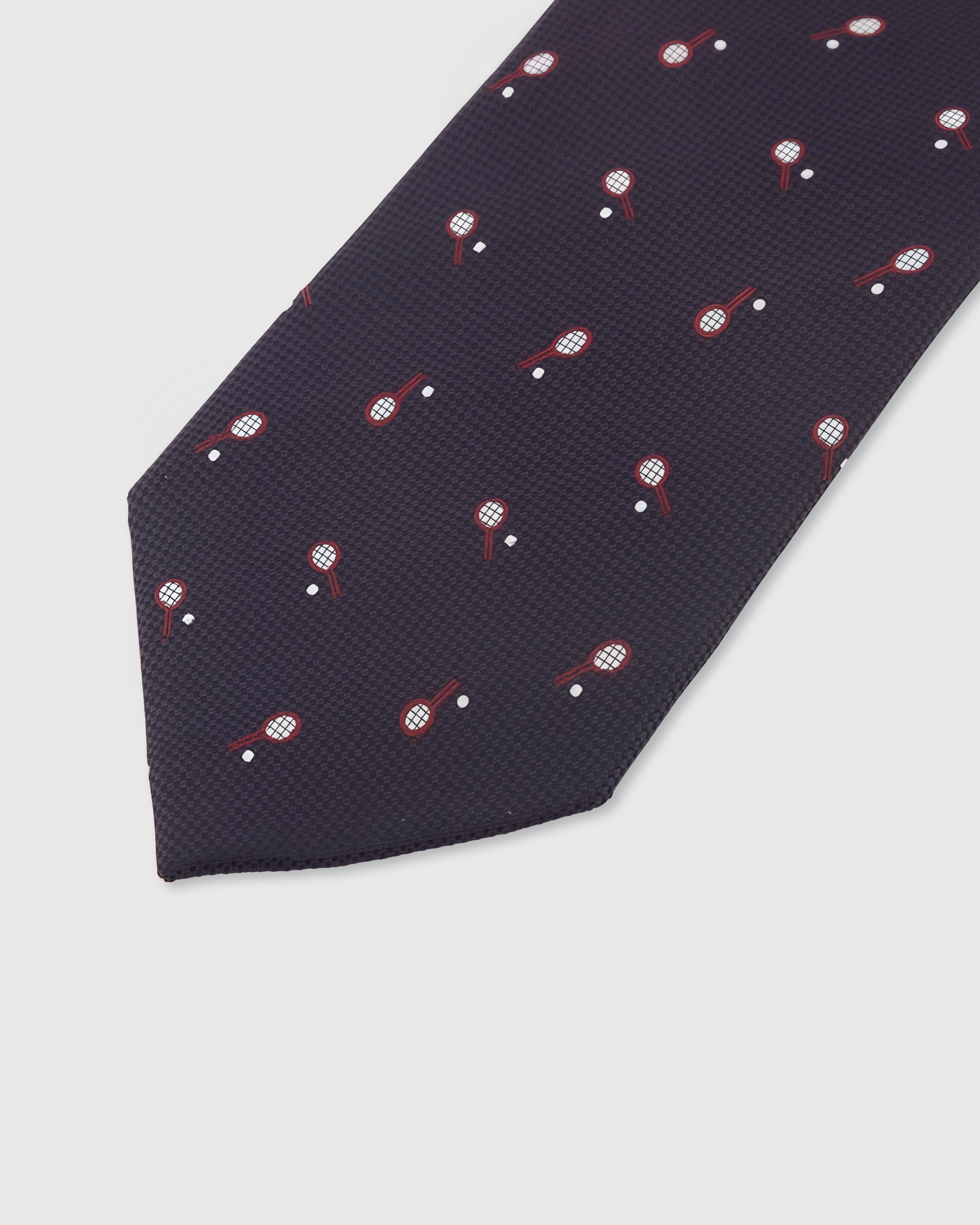 PLUM RACQUET TIE