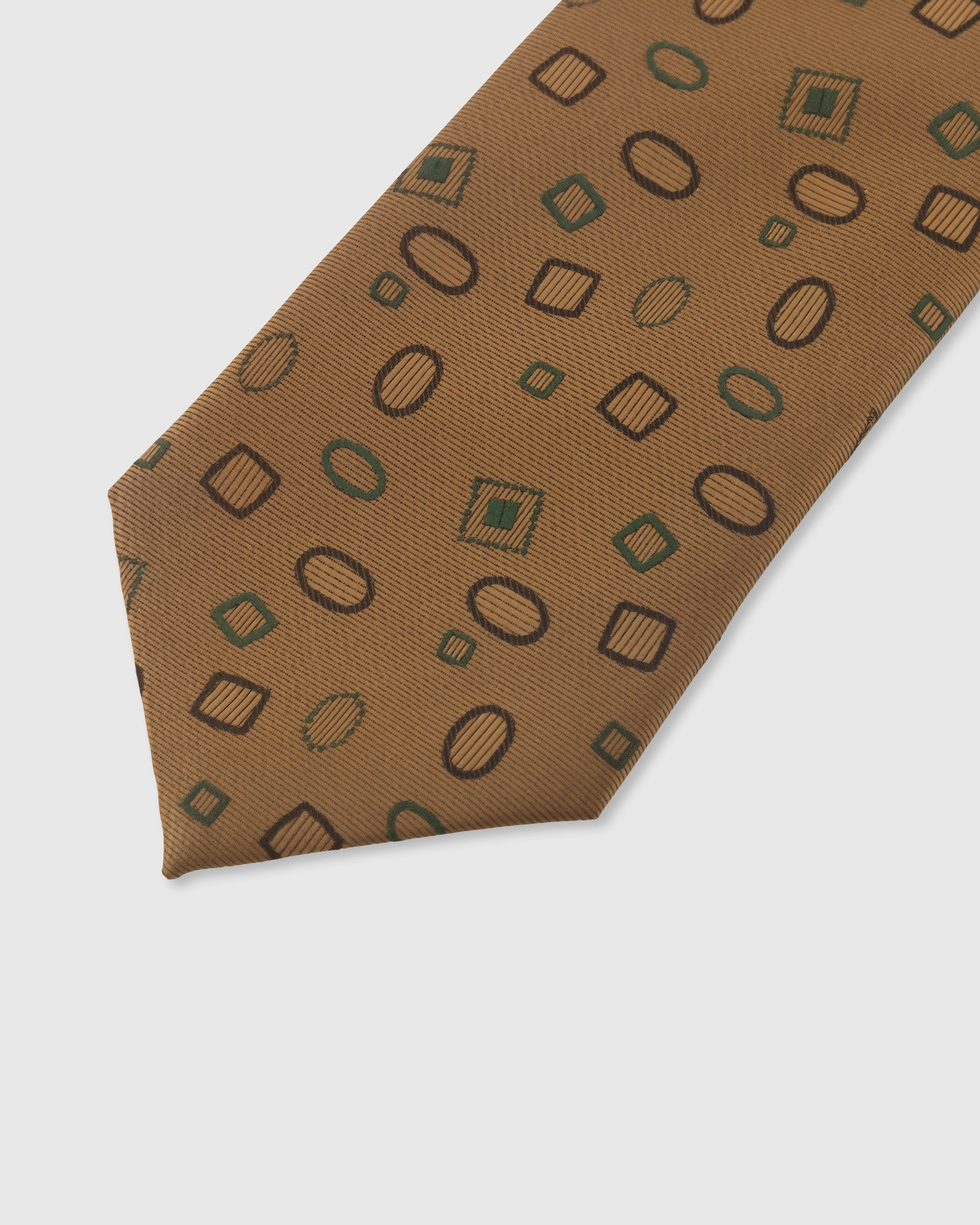 CARAMEL GEO SCATTER TIE