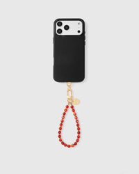 RED STONE PHONE STRAP