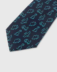 MIDNIGHT DINO TIE