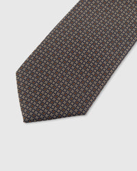 TAUPE LATTICE TIE