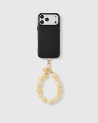 BUTTERMILK MARBLE MIX PHONE STRAP