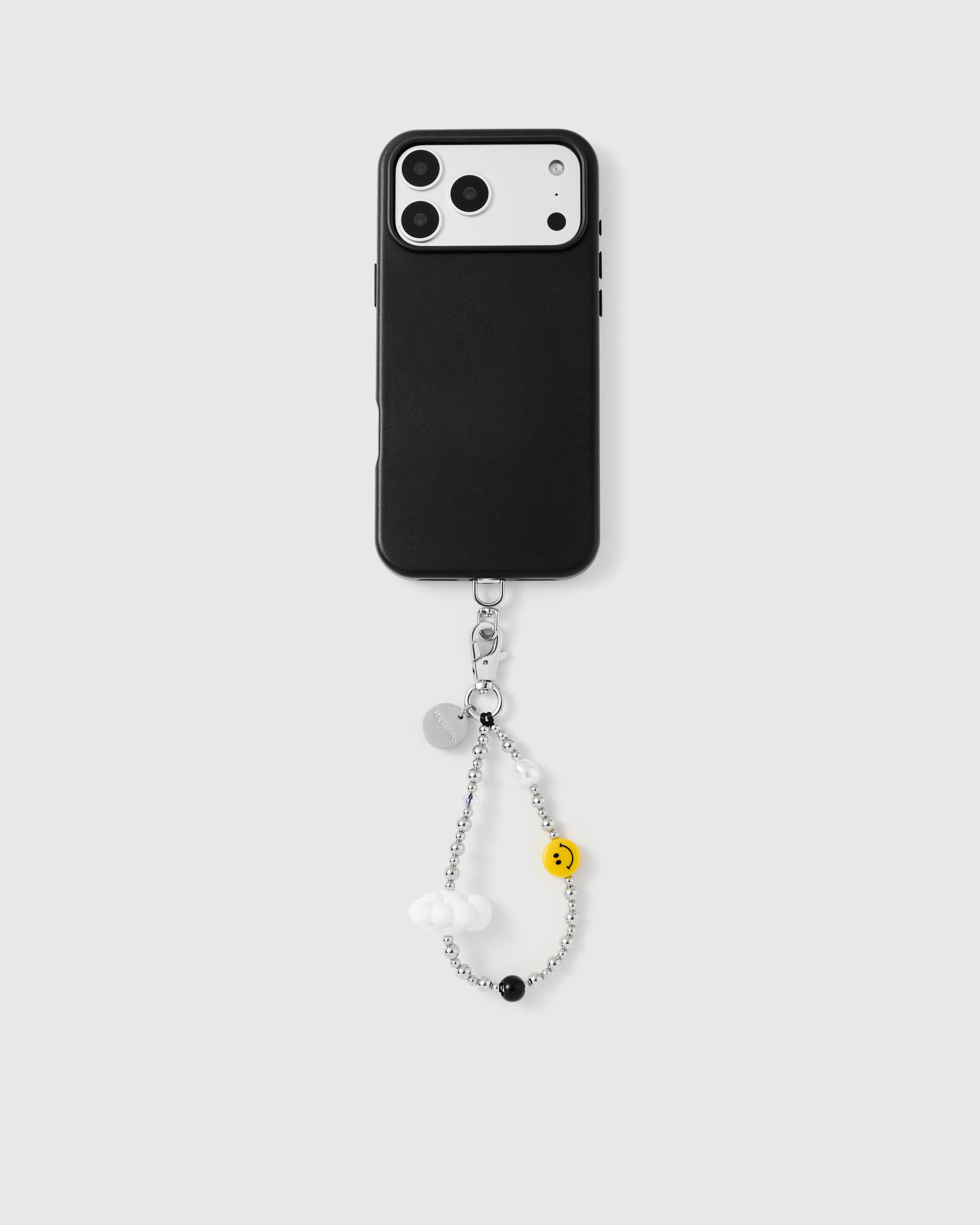 FROST CLOUD SMILE PHONE STRAP