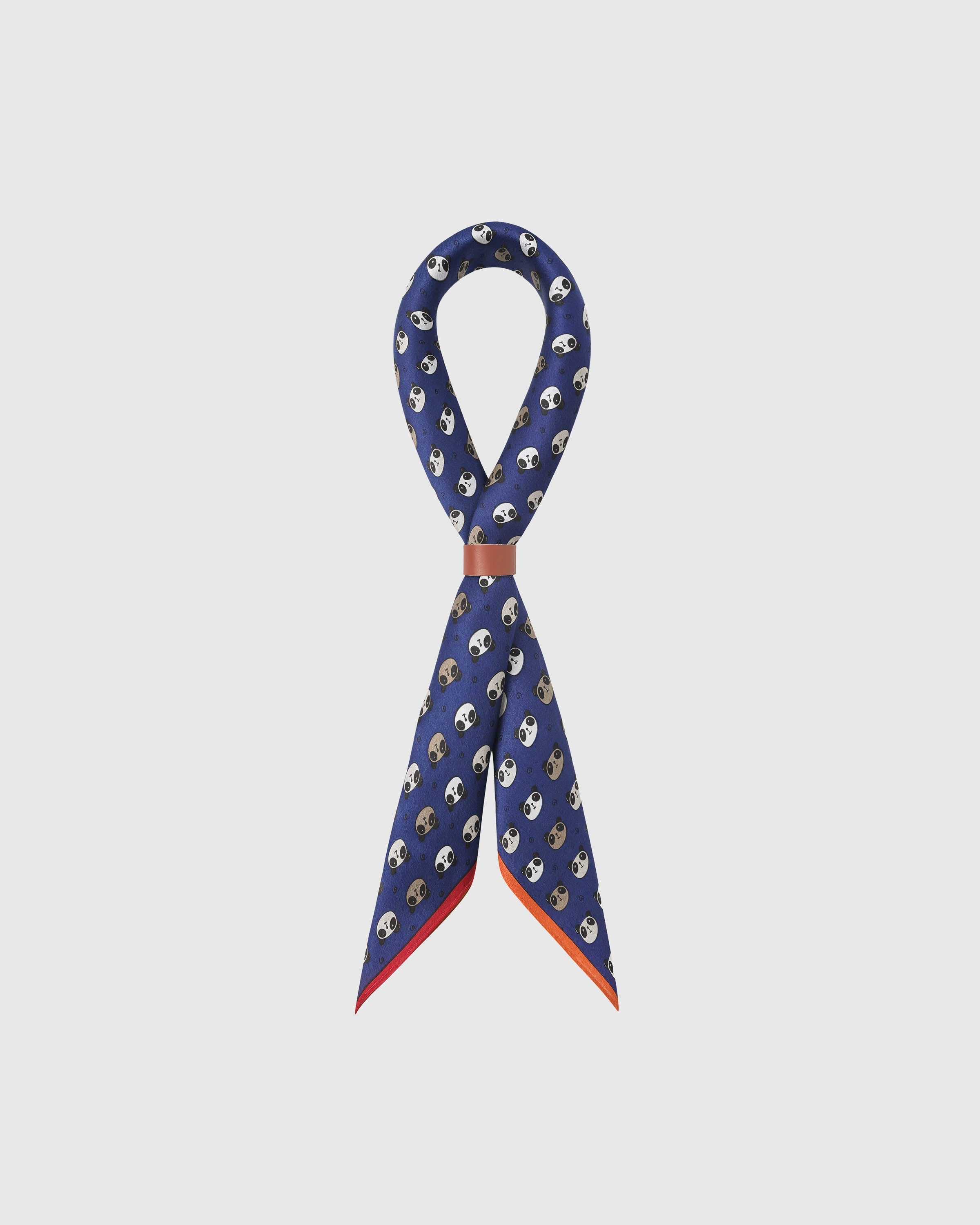PANDA PARADE SILK SCARF