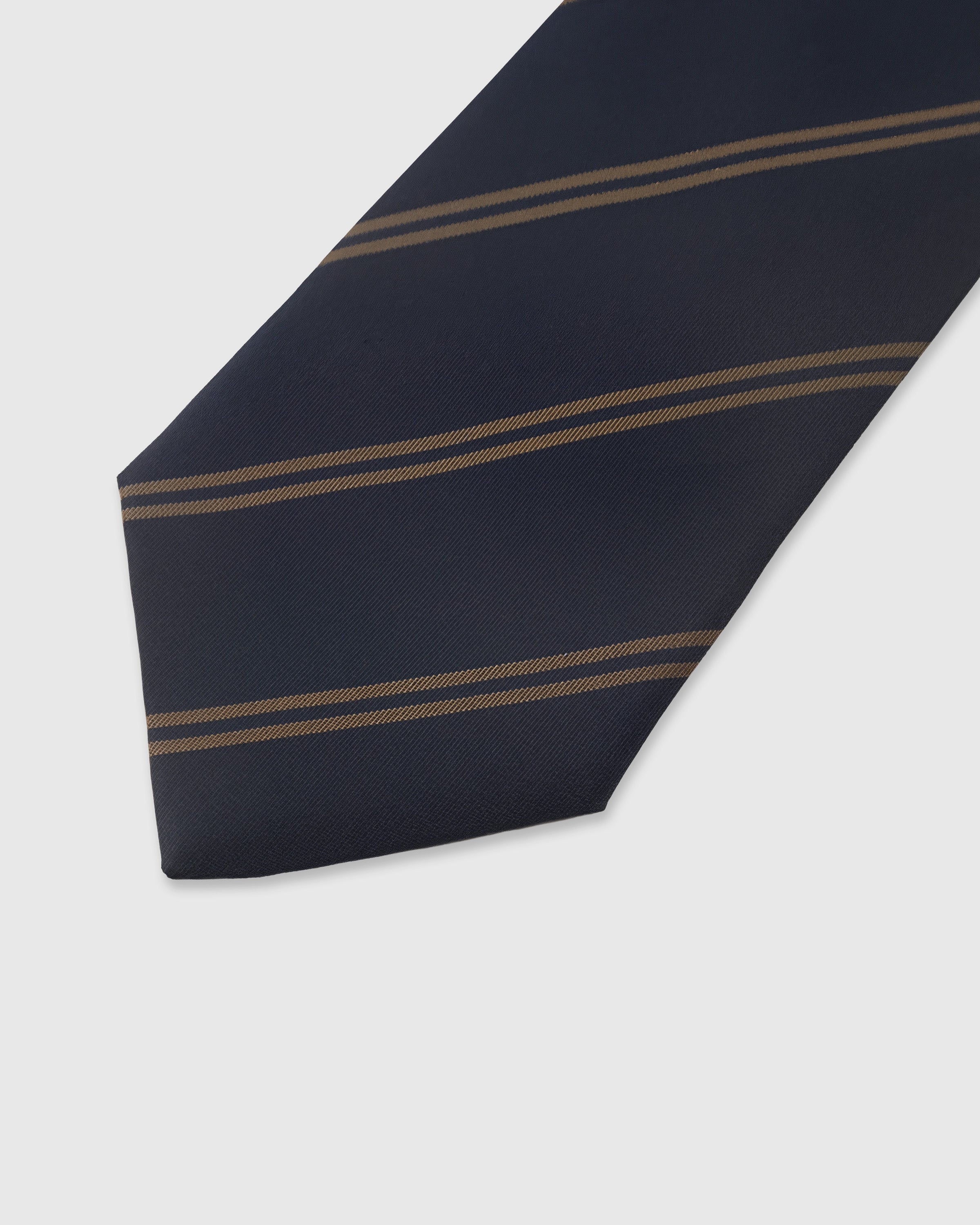 MIDNIGHT BRONZE STRIPE TIE
