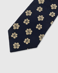 MIDNIGHT BLOSSOM TIE