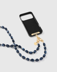 MIDNIGHT NA USOK NA CROSS-BODY NA STRAP NG TELEPONO