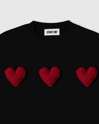 TRIPLE HEART T-SHIRT