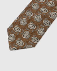 TAWNY PAISLEY TIE
