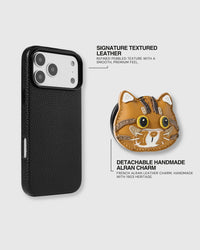 GINGER TABBY CAT CHARM CASE