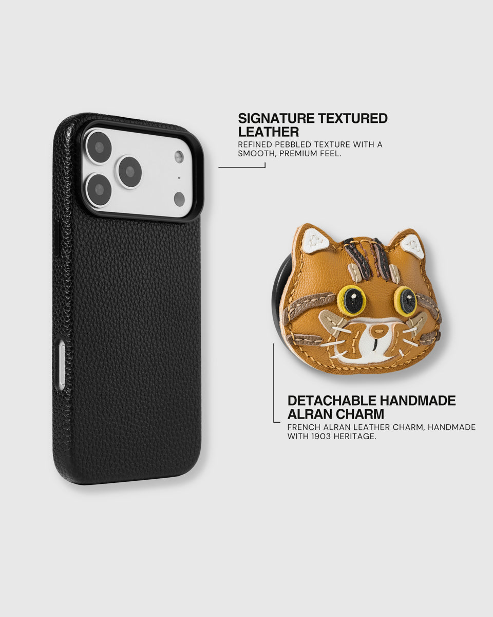 GINGER TABBY CAT CHARM CASE