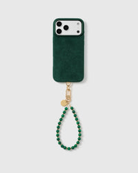 EMERALD SWIRL PHONE STRAP